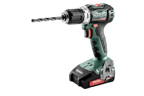 Metabo BS 18 L BL 2x2 tornavida matkabı. 0Ah