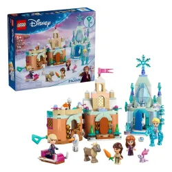 LEGO Disney 43278 Miniaturowy zamek w Arendelle i lodowy pałac Elzy