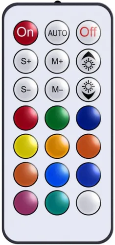 Fotel DEFENDER West RGB Czarno-czerwony