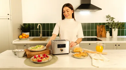 Toster CECOTEC Touch&Toast Double Upright Inox