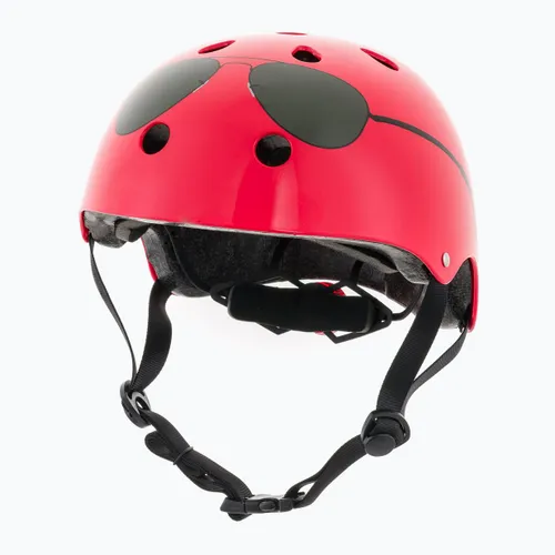 Kask rowerowy dziecięcy Hornit Aviators red
