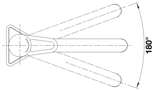 Bateria BLANCO Wega II 526980 Delikatny biały