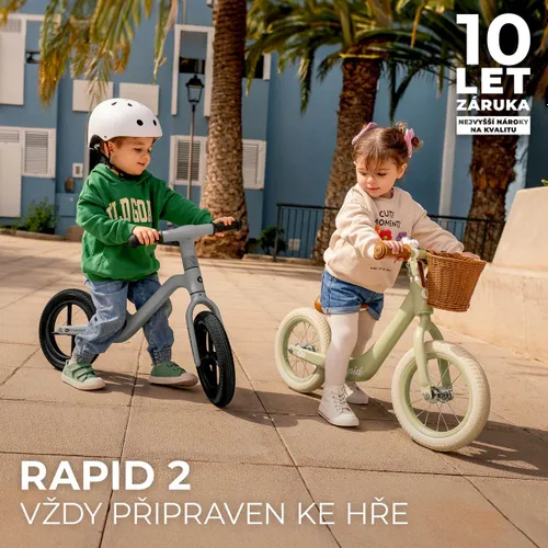 Rowerek biegowy Kinderkraft Rapid 2 pink