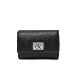 Женский кошелек Calvin Klein Ck Plaque Small Trifold W/Zip Wallet K60K612834