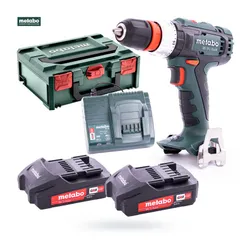 Metabo BS 18 L Quick 18 V Akülü Matkap, 2 pil, şarj cihazı, kılıf