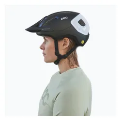 Kask rowerowy POC Axion Race MIPS uranium black matt/hydrogen white