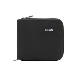 Portfel antykradzieżowy Pacsafe RFIDsafe Zip Around Wallet - jet black