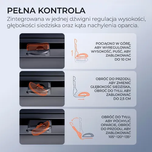 Fotel SIHOO Doro C300 PRO Czarny