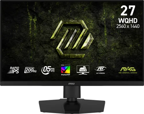 Monitor MSI MAG 274QPF E20 27" 2560x1440px IPS 200Hz 0.5 ms [GTG]