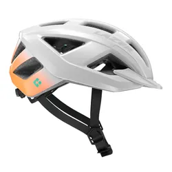 Kask rowerowy LAZER Cerro KinetiCore Biało-pomarańczowy MTB (rozmiar S)