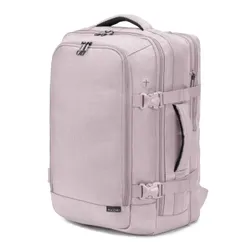 Plecak podróżny poszerzany Puccini Easy Pack Laptop 16" - różowy