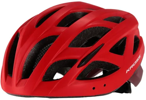 Kask rowerowy KROSS Vincitore Czerwony MTB (rozmiar M)