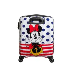 American Tourister Disney Legends Salon Kılıfı-Minnie Blue Dots