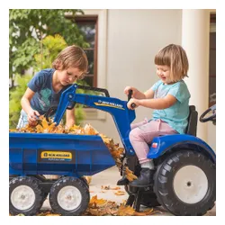 Falk Traktor na Pedały New Holland T8 z Koparką i Przyczepą 3-7 lat
