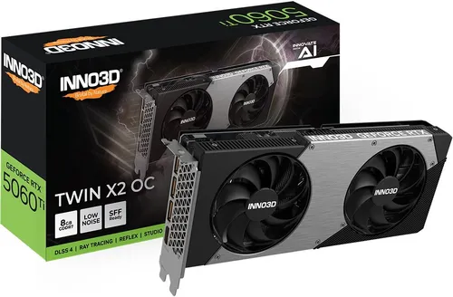 Karta graficzna INNO3D GeForce RTX 5060 Ti Twin X2 8GB DLSS 4
