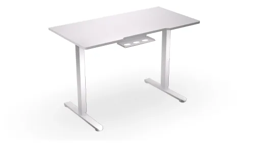 Biurko Endorfy Atlas S Electric Onyx White 114cm Regulacja wysokości Biały