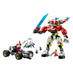 LEGO Klocki DREAMZzz 71497 Tygrysi mech Coopera i hot rod Zero