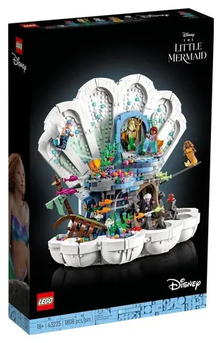 LEGO Disney 43225 королевская ракушка Русалочки