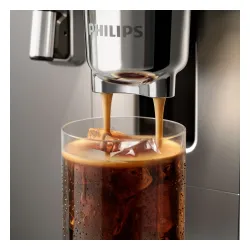 Автоматическая кофемашина Philips 8000 LatteGo Pro Café Aromis EP8757/92 холодный кофе ширина 25,1 см