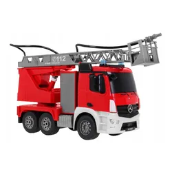 Zdalnie sterowany samochód COIL wóz strażacki Mercedes straż pożarna auto RC pilot LED