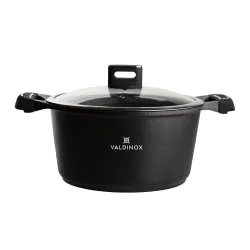 Garnek aluminiowy z pokrywką VALDINOX STRONG 4,3 l