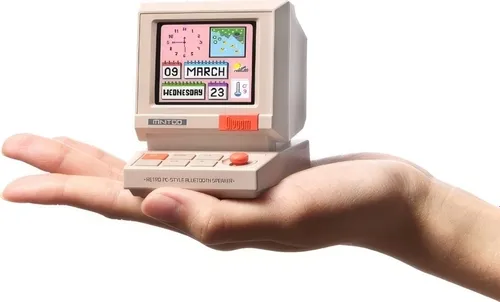 Głośnik mobilny DIVOOM MiniToo Retro Pixel Biały