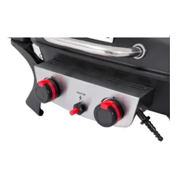 Grill gazowy YATO YG-20005 Yake Czarny 5 kW 47 x 37 cm