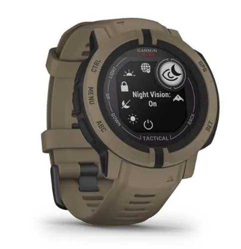 Смарт-часы Garmin Instinct 2 Solar Tactical Edition с датчиком сердечного ритма HRM Elevate