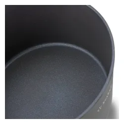 Garnek aluminiowy nieprzywierający z pokrywką STARKE PRO DARK 28 cm