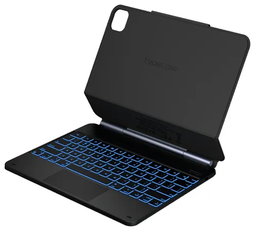 Etui na iPad Air 13 cali TYPECASE Edge Czarny Klawiatura