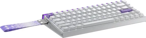 Klawiatura AULA Hero84 HE Black King Switch Biało-fioletowy