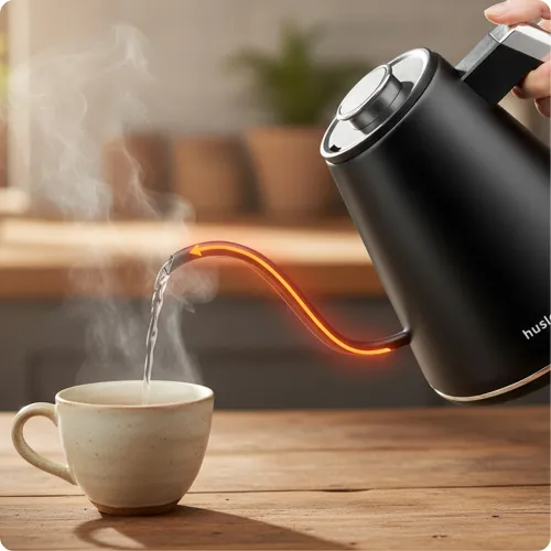 Czajnik Huslog HUS1069 1l 1100W Regulacja temperatury