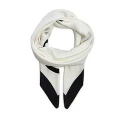 Calvin Klein AOP Sling Jaquard eșarfă Logo 130x130 K60k611125 Marshmallow YAL