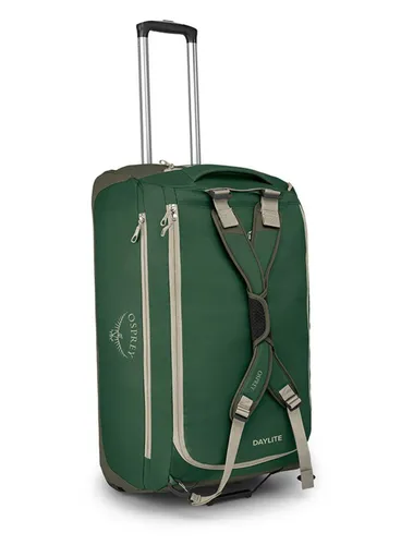 Дорожная сумка Osprey Daylite Wheeled Duffel 85 - Green canopy / green creek