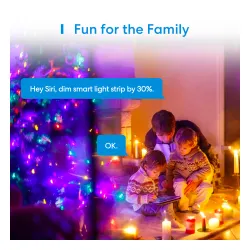 Taśma LED Meross MSL320 2 x 5m 720lm 10W RGB