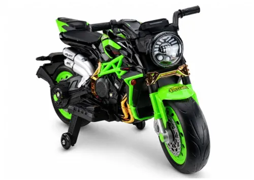 Motor Na Akumulator Dla Dziecka Xw-07 Podświetlane Koła LED Eva Skóra Radio