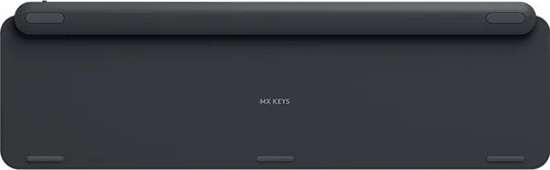 Klawiatura Logitech MX Keys bezprzewodowa 100% (full-size) podświetlana szara