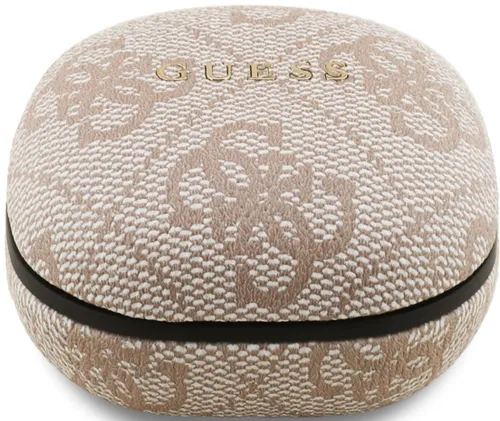 Słuchawki dokanałowe GUESS 4G Classic Metal Logo Różowy