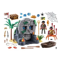 Playmobil Zestaw z figurkami Pirates 71531 Wyspa trupiej czaszki