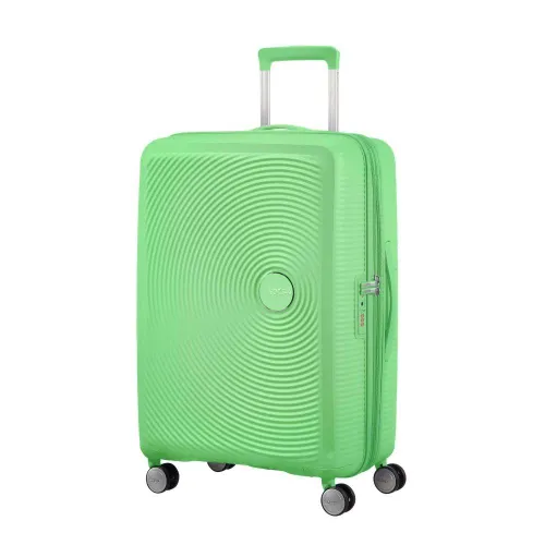 Средний чемодан American Tourister Soundbox-spring green