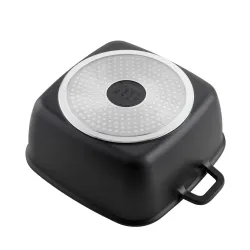 Garnek aluminiowy z pokrywką FLORINA CHEF 4,6 l