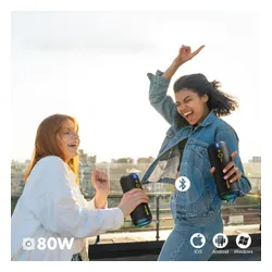 Głośnik mobilny W-KING D320 Czarny