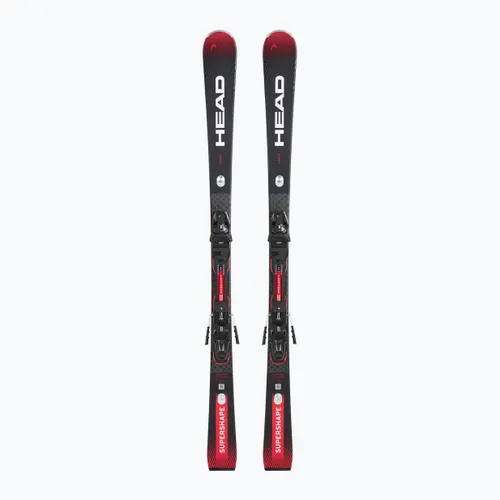 Narty zjazdowe HEAD Supershape e-Rally SW BB-PR + PRD 12 GW black/red
