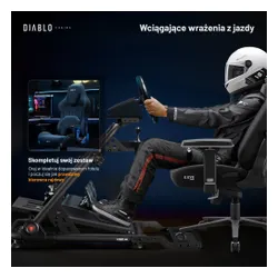 Stojak DIABLO CHAIRS X-Drive Mini Czarny