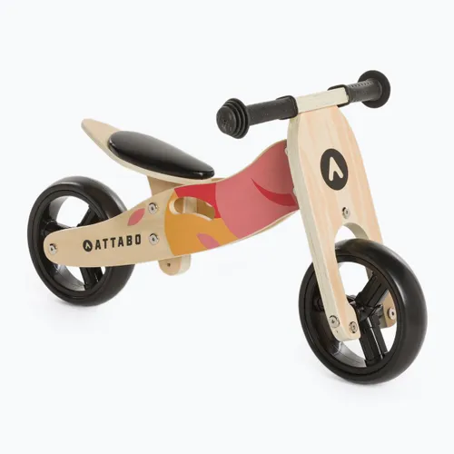 Rowerek biegowy ATTABO Ride 2w1 7" różowy