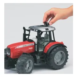 Bruder Traktor Massey Ferguson 7480 z przyczepą wywrotką