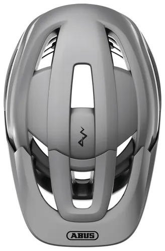 Kask rowerowy ABUS CliffHanger Ti Srebrny MTB (rozmiar L)