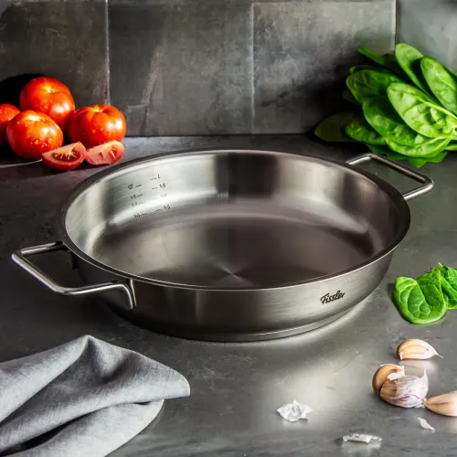 FISSLER Original Profi Collection 28 cm - patelnia ze stali nierdzewnej