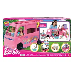 LALKA BARBIE KAMPER MARZEŃ DREAM CAMPER auto dla lalek Barbie + akcesoria HRJ78