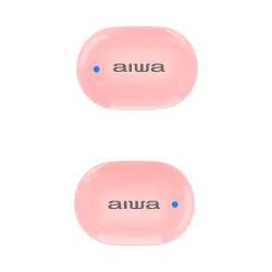 Słuchawki bezprzewodowe Aiwa EBTW-150PK Dokanałowe Bluetooth 5.0 Różowy